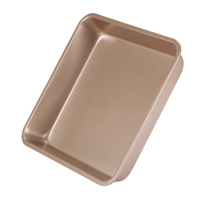 9 Inch Nonstick Square Bread Baking Pan Carbon Steel Cake Pan Deepened Pie Pan Baking Tray Cookie Sheet Bakeware Baking Sheets