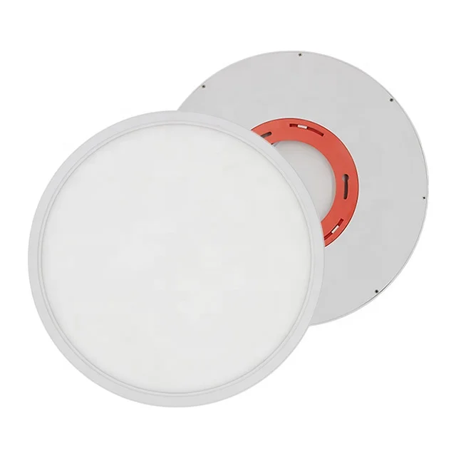 Hot selling products ABS integrated round indoor lighting ceiling led panel light surface mounted 6w