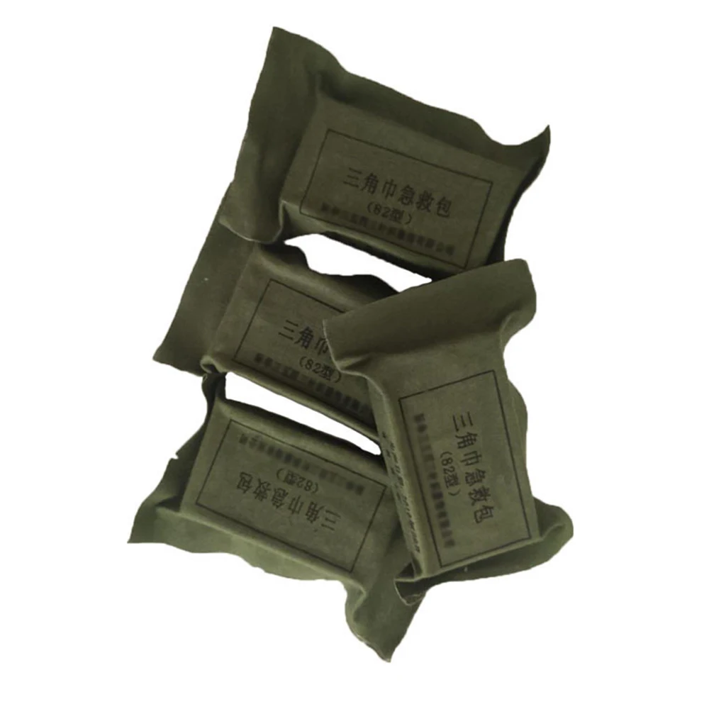 Outdoor portable bandage trauma fixed bandage multifunctional vacuum compression dressing 82 triangular scarf gauze