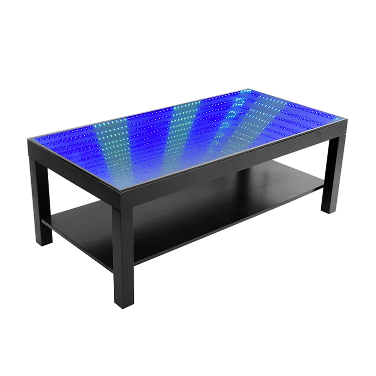 China Factory Good Quality Family Party Celebrations Rectangle Led Bar Long Table