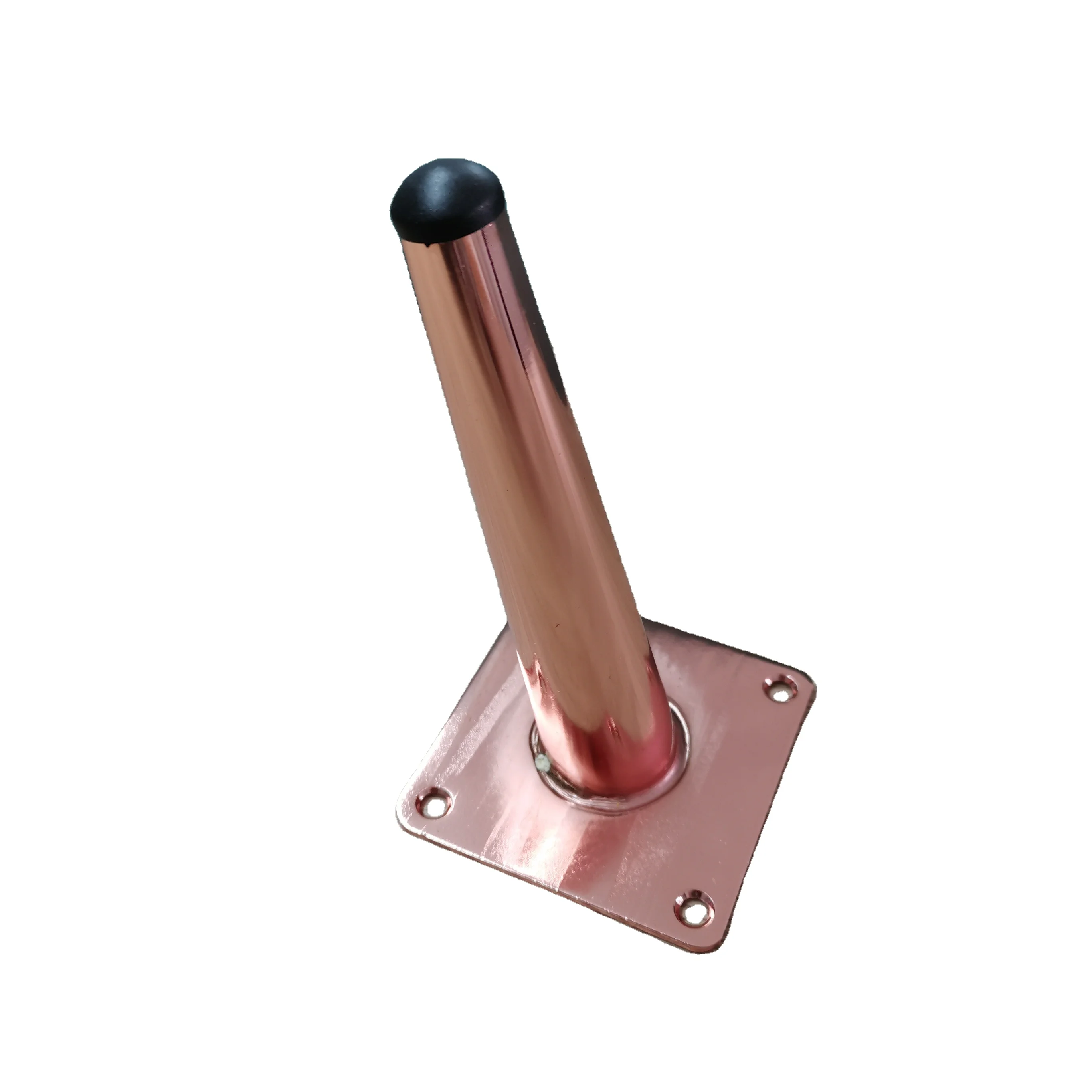 Modern metal conical high-leg sofa feet, golden brass  furniture legs, Luxury sofa feet