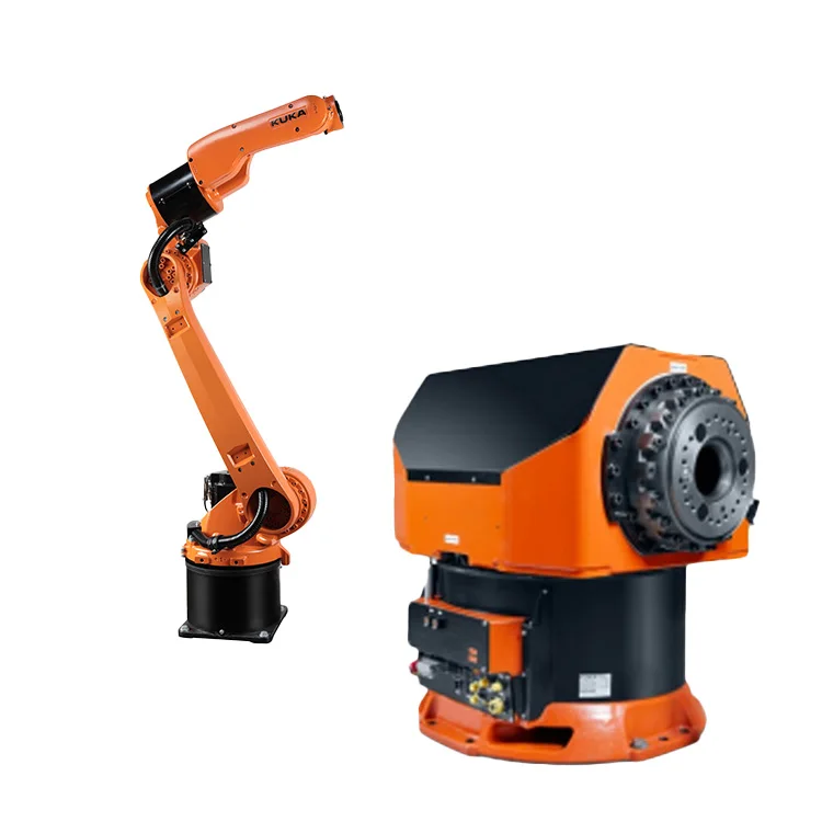 KUKAKR 8 R2010-2 Robotic System Efficient ARC MIG Welding Equipment with KP1-MD Automatic Positioner