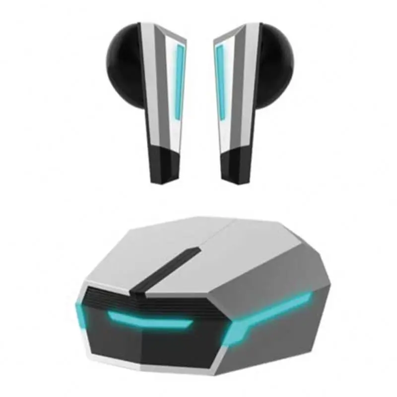 TWS Earbuds low latency Gaming earphone wireless headset Bluetooth headphone Cool Science fiction wind