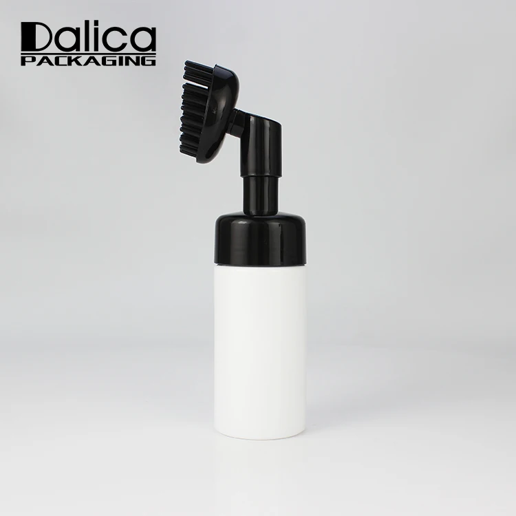 Dispensing salon hairdressing coloring dyeing comb applicator bottle with a brush
