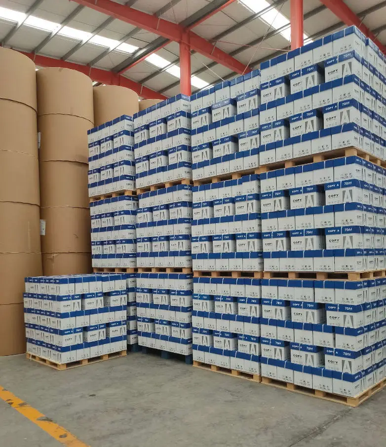 Qiyin оптовая продажа с фабрики A4 белый цвет копировальная бумага 70GSM 80GSM по низкой цене