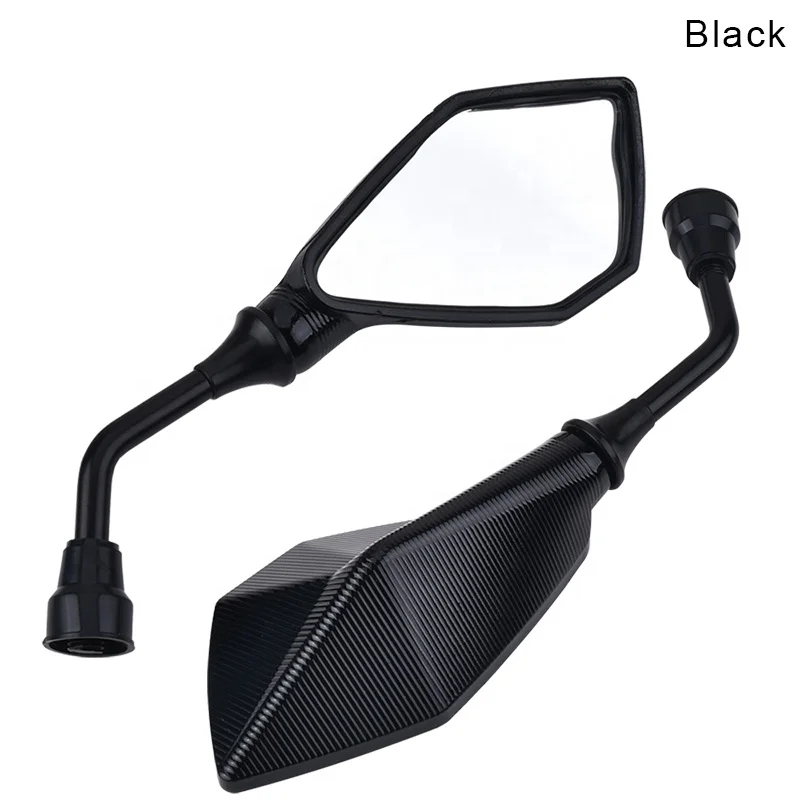 10mm Mirror Hole Universal Motorcycle Rearview Mirror For Back Stripes