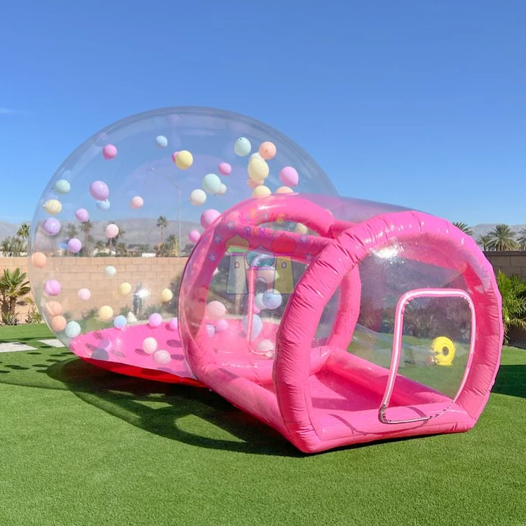 Party equipment bulle gonflables commercial inflatable clear tent house bubble balloon dome for kids