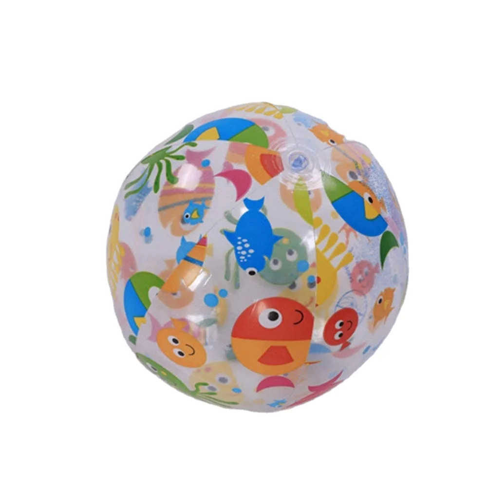Beach Balls Inflatable Swimming Pool Toys for Kids Birthday Party Supplies Favors - Blow Up Classic Rai