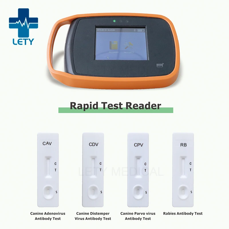 Pet Cassette Reader Rapid Test kits Rapid Test Cassette Portable Strip Cassette Reader