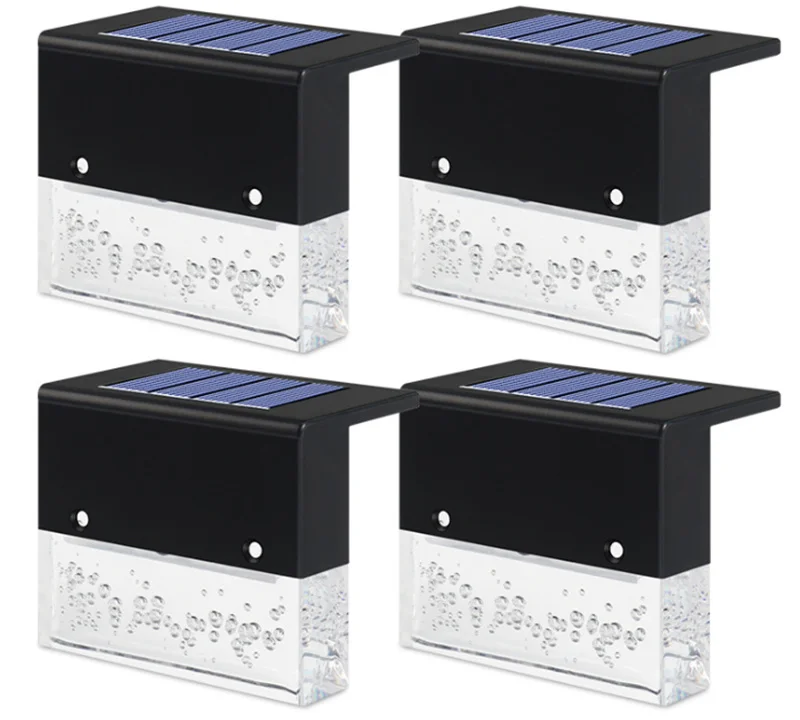 
Solar Step Lamp Outside Garden Powered Light Acrylic Yard Lawn Light 