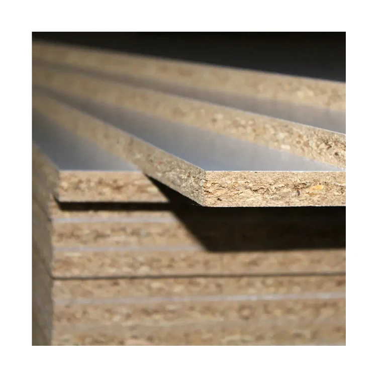 4x8 9mm 12mm 15mm 18mm 25mm furniture cheap laminated chipboard flakeboard white melamine particle board