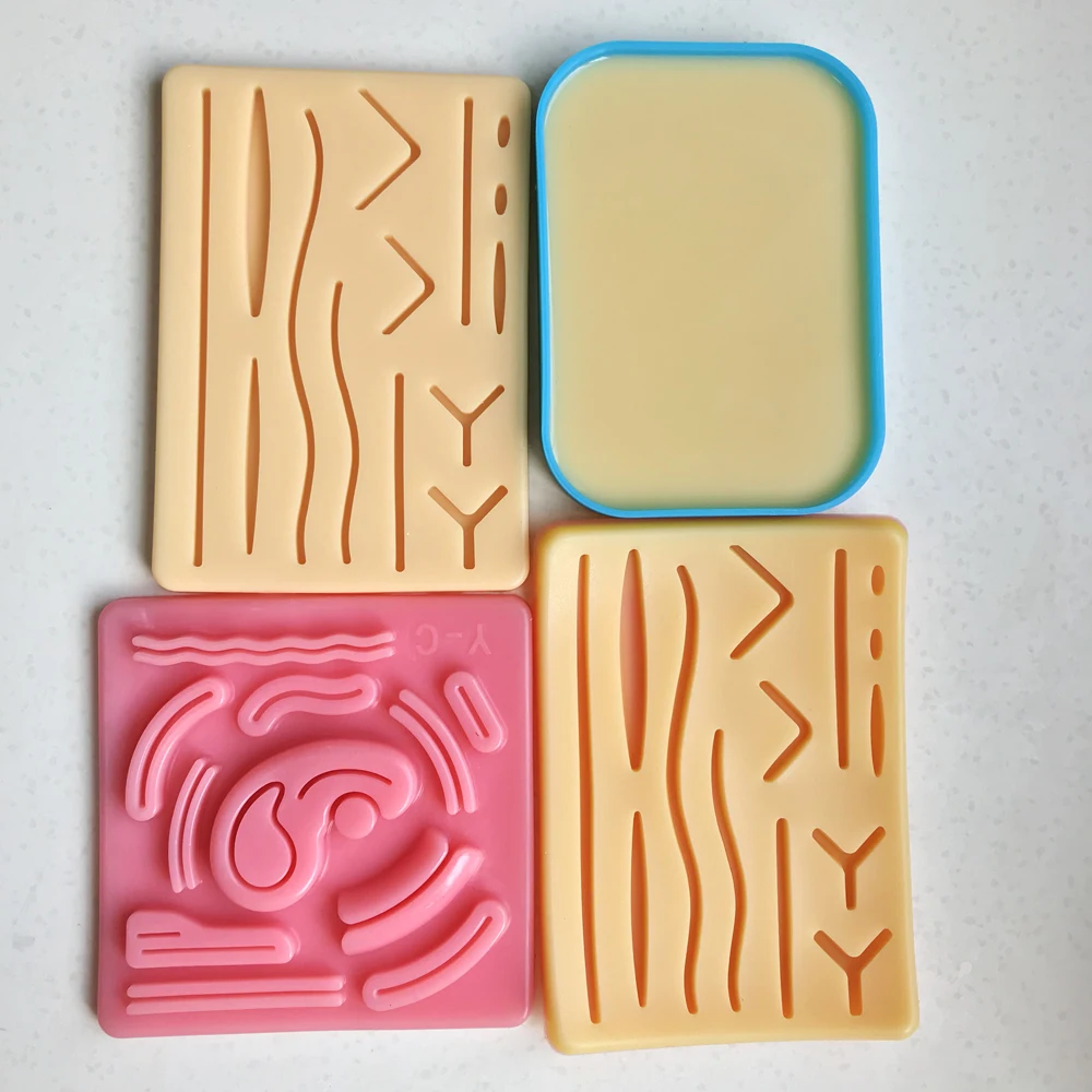 Hospital Medical Science Training Suture Pad Practice Medical Suture Kit Skin Suturing Practice