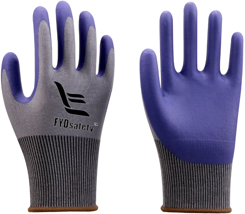 Good Quality Best Selling Pu Finger Coated Gloves Cut And Heat Resistant Gloves