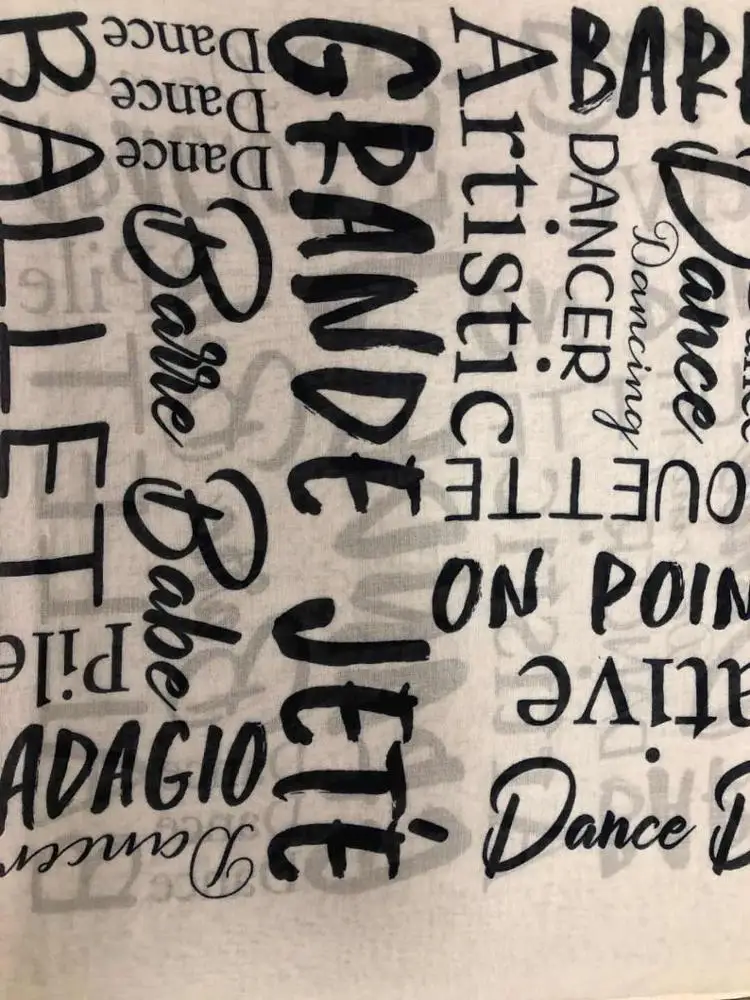 Fashion custom word design 100% bamboo women snood loop infinity scarf