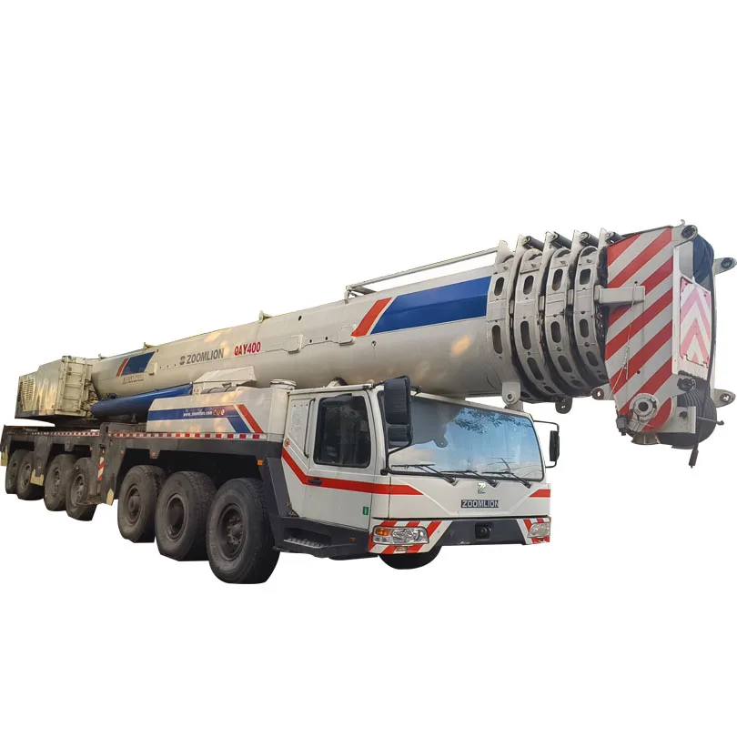 High Load Moment Used ZOOMLION QAY400 All Terrain Crane with Strong Power Engine Zoomlion Max Authorized Total Mass 84000KG Sale