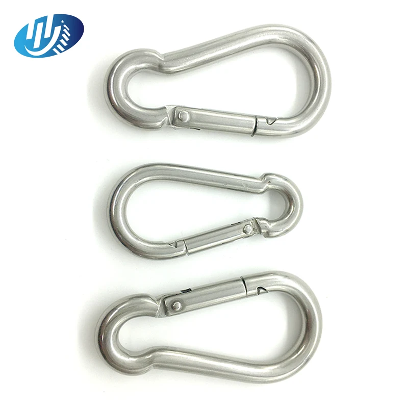Stainless Steel 304 316 climbing carabiner hook