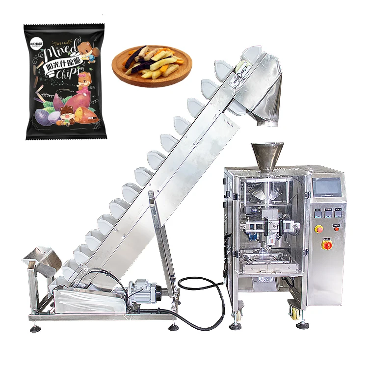 Многофункциональная полностью автоматическая высокоскоростная Высококачественная машина для упаковки картофельных чипсов и печенья