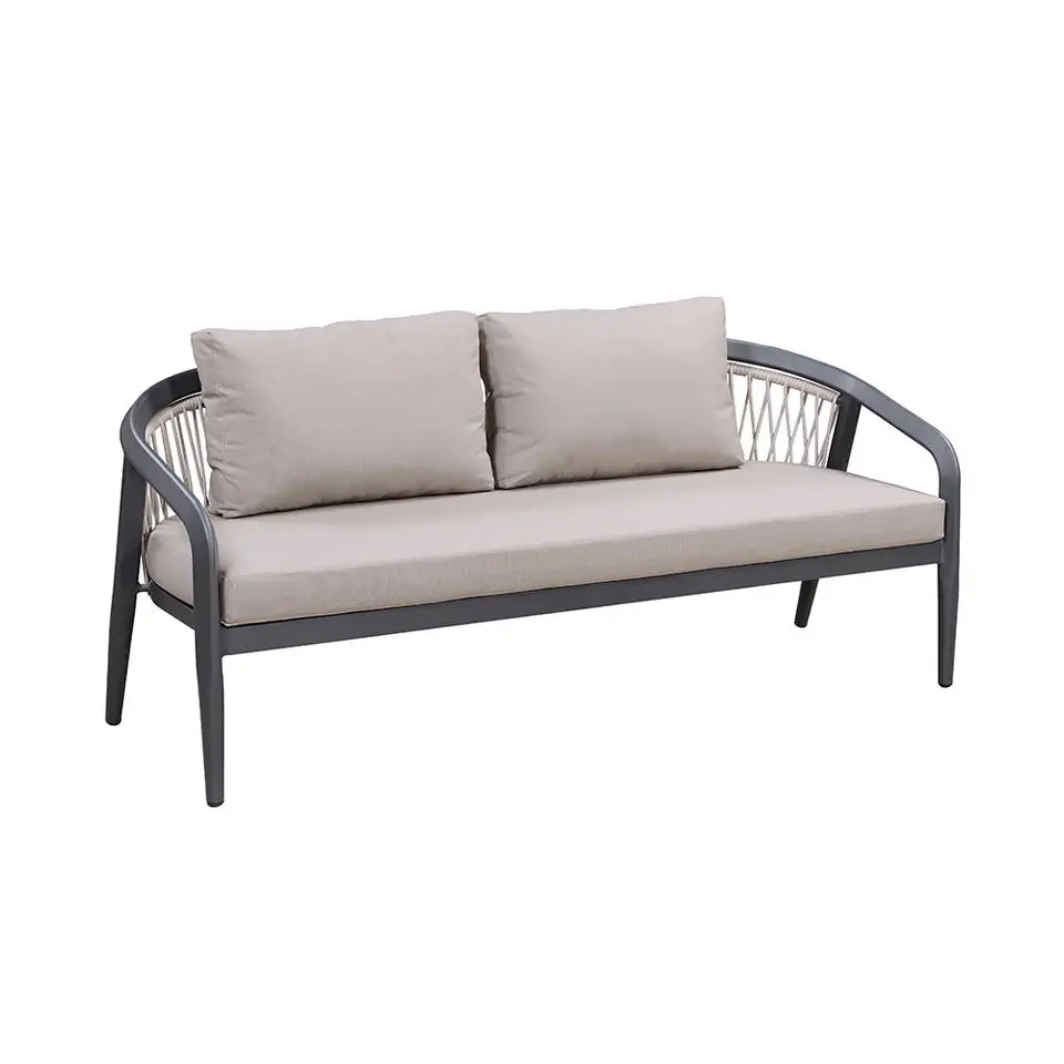 Wholesale Leisure Modern Luxury Outdoor Patio Garden Furniture Aluminum Sofa Set