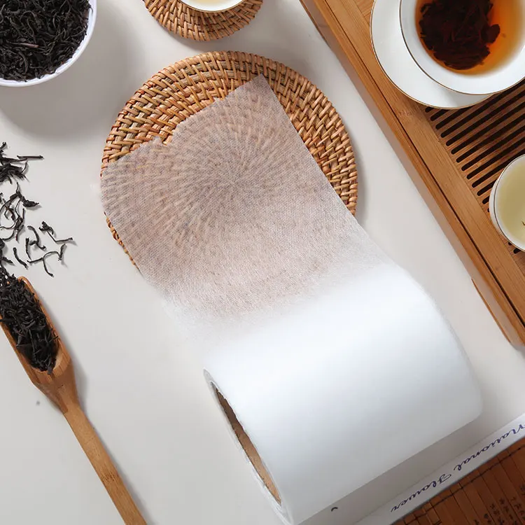 Hot Sale Non-woven Material Filter Roll Food Grade Tea Bag Filter Paper For Traditional Chinese Medicine Coffee And Tea