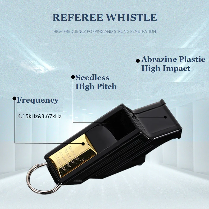 Professional good coach whistle engraved Gold trophy Match Molten Flip grip Gift box referee whistle soccer Ball coach whistle