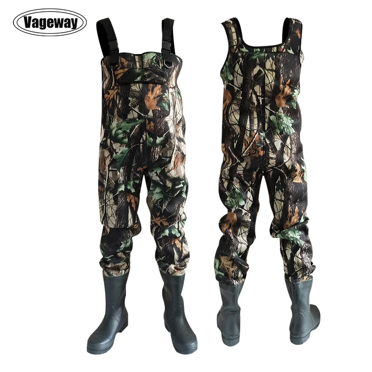 2021 горячая Распродажа камуфляжная нагрудная Неопреновая Мужская дышащая Неопреновая рыболовная ведерка 3 мм 5 мм