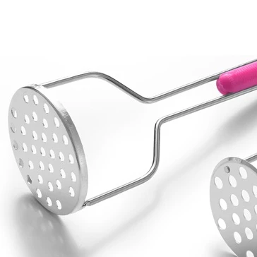 Премиум кухонные аксессуары MINLI, металлический нажимной картофель из нержавеющей стали, картофель