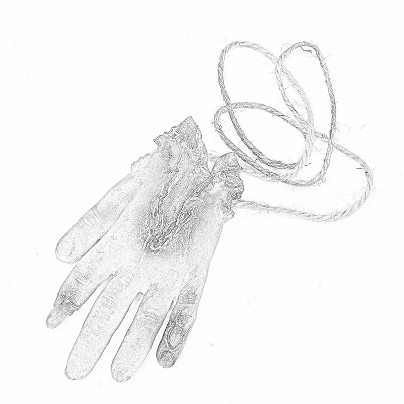 Halloween blood weapon  scary severed hand broken body parts for haunted house Halloween vampire zombie party decorations supply
