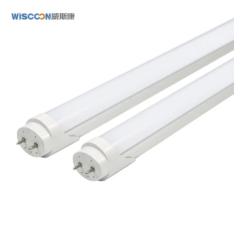 Wiscoon TUV CE certificated LED tube T5 and T8 110-180lm/w 1-8ft 300-2400mm 2500-6500K