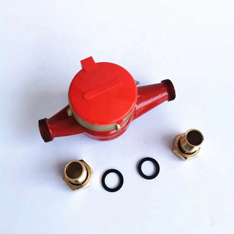 Мультижильный измеритель уровня горячей воды 20 мм Pn16 с сухим циферблатом