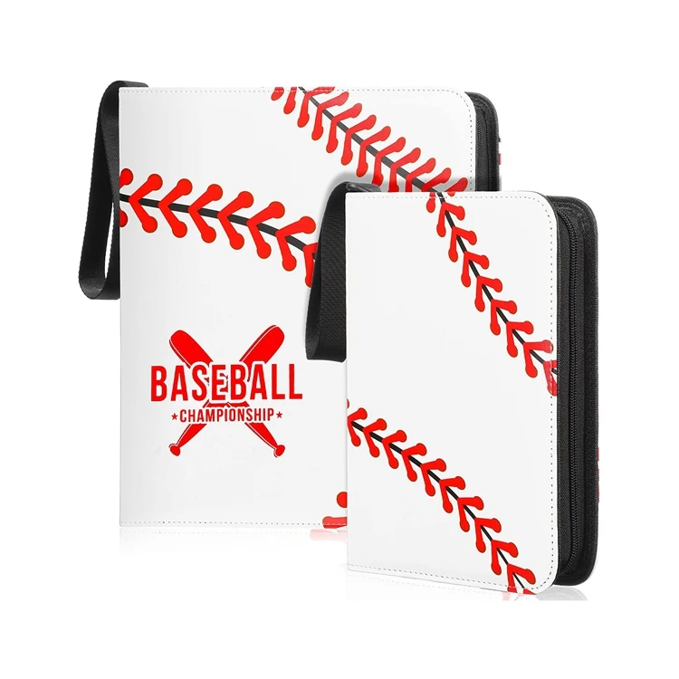 Лидер продаж, папка для карточек черного и красного цвета, 9 карманов, PP Clear 360, альбом для карточек, 20 страниц для коллекционеров