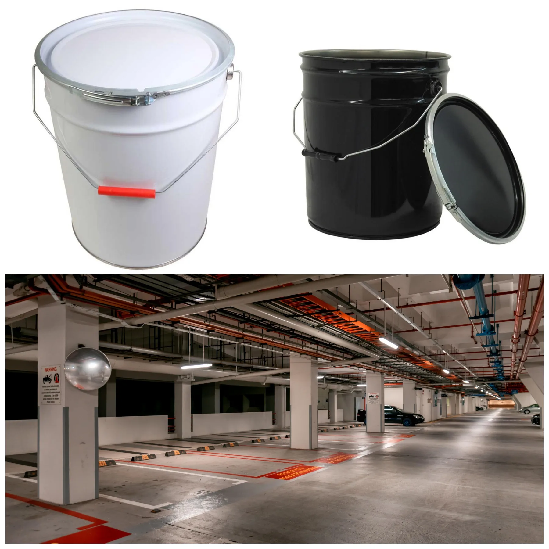 2022 Low price wholesale custom 10-20 liter round metal bucket tin bucket