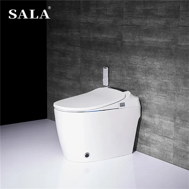 large smart toilet one machine smart toilet public smart intergrated toilet seat bidet