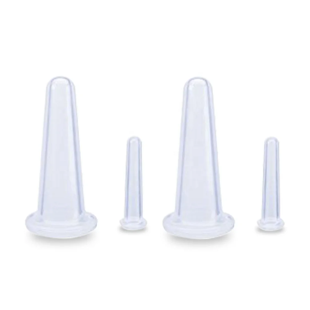 Health Care Cup Massage Cans Body Anti-aging Silicone Vacuum Massage Neck Face Back Massager Cups