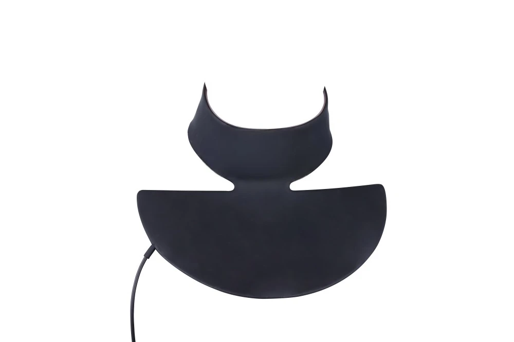 Smoothing Neck&Decollete Led Mask Red Blue yellow Near Infred Light Led Skin Therapy Mask Soft Silicon  Skin Renewal Mask