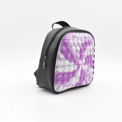 Amazon Pop It Bag Backpack Toddler Push Bubble Toys Children Kids pop it School Bag Cute Fidget toys