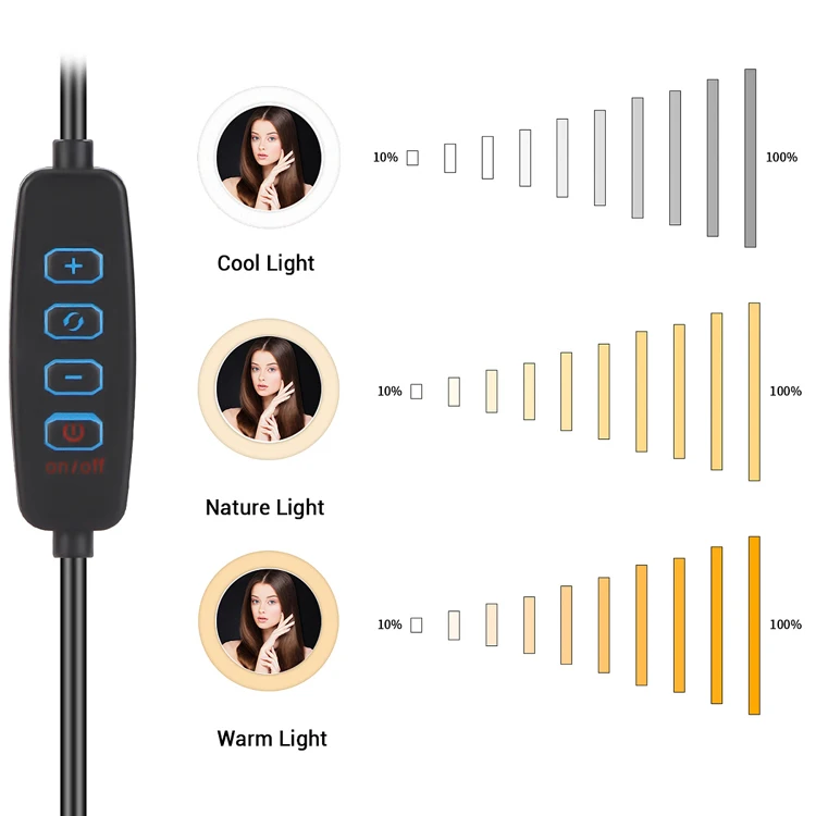 
New Product Video Shooting Makeup Live Selfie 10 Inch 12 Inch Led Ringlight 
