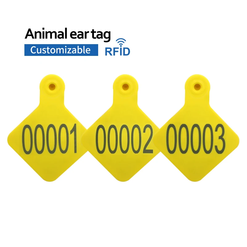HED-ET137 cattle electronic ear tags serial number ear tag gps ear tag cattle