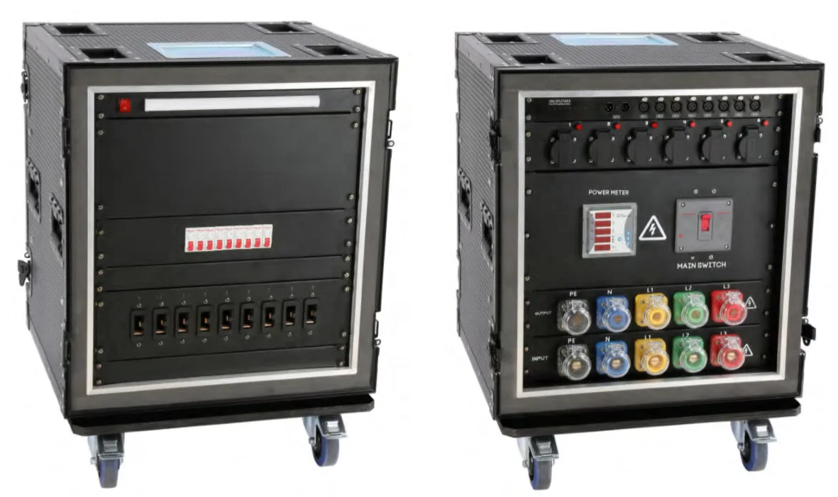 High Quality Supply Distributes and Controls 30A Stage Power Rack Distribution Box