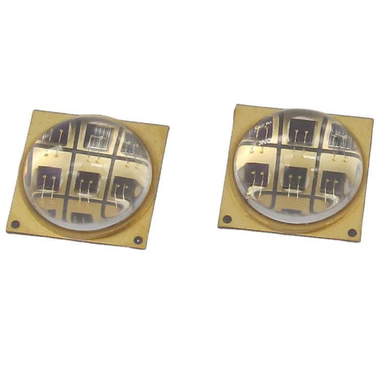 5 Высокая мощность 10 Вт 20 Вт 30 Вт 40 Вт 50 Вт 60 Вт 70 Вт 80 Вт 90 Вт желтый цвет 595nm-590nm-595nm 100 Вт cob светодиодный чип красный