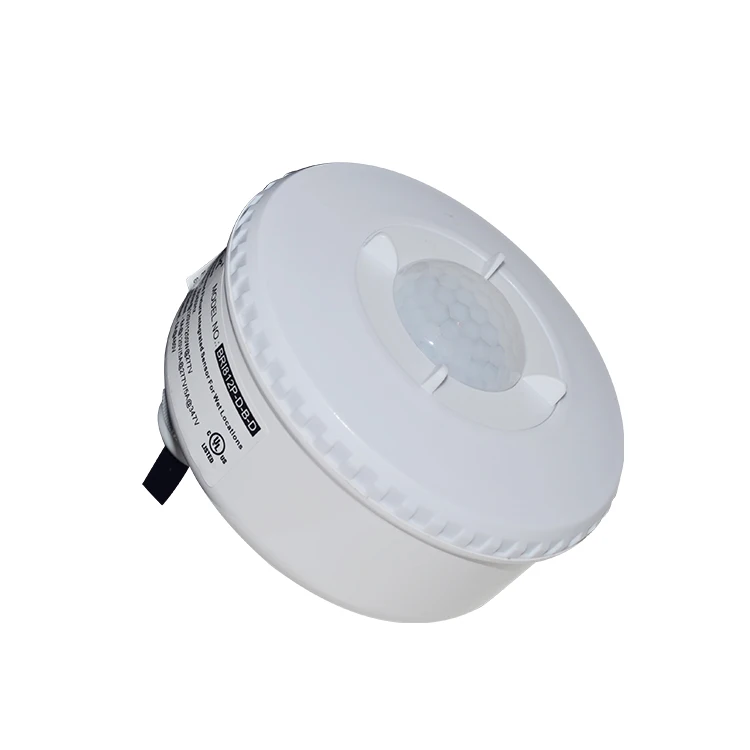 IP65 UFO waterproof ceiling led presence motion ir infrared detection induction distance pir wire sensor