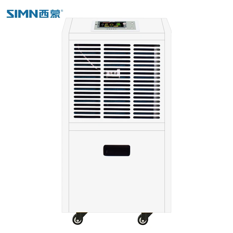 Hot Sale 168L/D Portable Air Dehumidifier Wheels Handle Home Industrial Commercial Use 220V New Condition Growrooms Basements