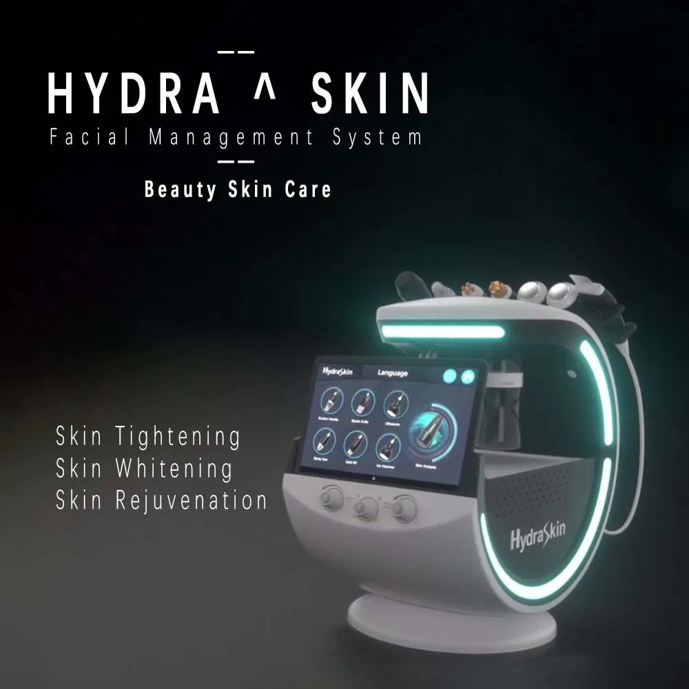 10.1 Inch Hd Touch Screen Skin Care Beauty Products For Women Massager Products Hydra Oxygen Pods Capsule Facial Machine