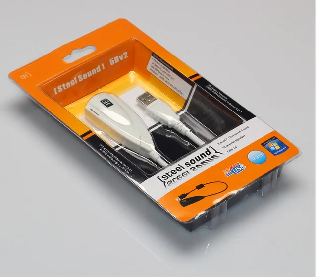  5H V2 USB 71 канальный Звуковой адаптер cm108 отдельная внешняя звуковая карта 7