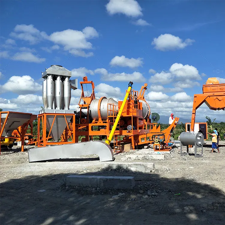 Mobile Asphalt Mixer Patching Plant 60tph Mini Mobile Asphalt Mixing Plant Price