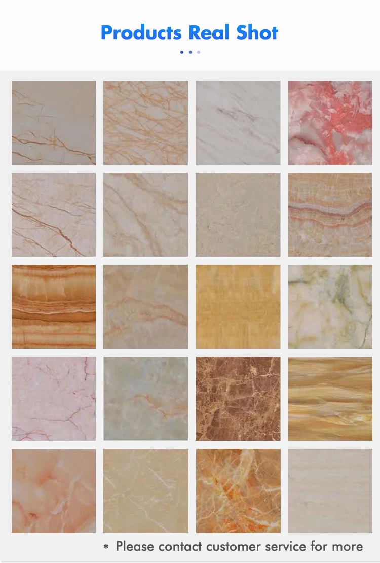 1220*2440mm decorative uv panels high quality pvc uv marble sheet plastic pvc hard sheet