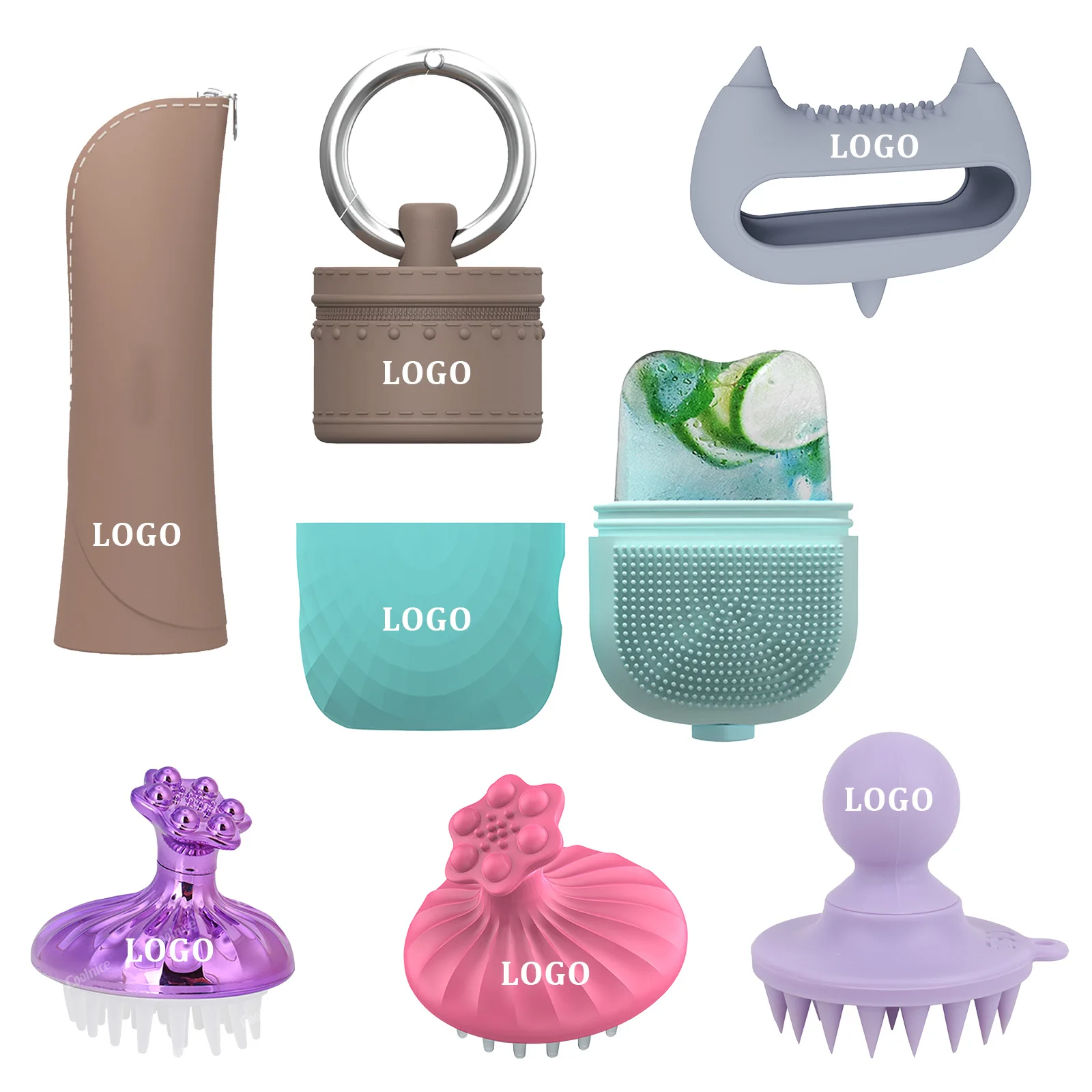 Newest corporate gift set luxury promotional makeup tool set facial skin rejuvenation equipment beauty