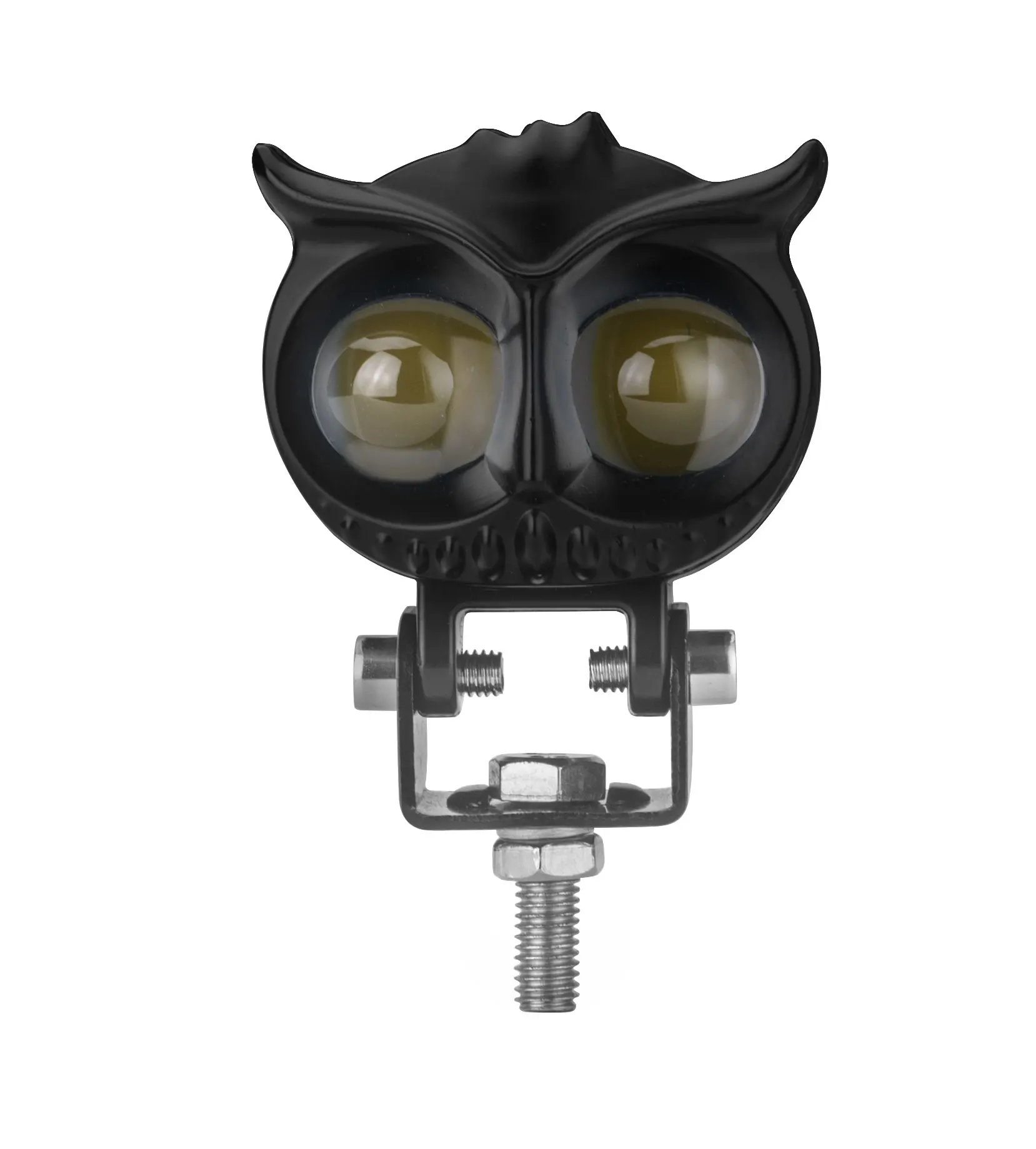 NEW Motorcycle Dual Color White Yellow High Low Beam Driving Light Motorcycle 12V 24V Led Motorcycle Auxiliary Light