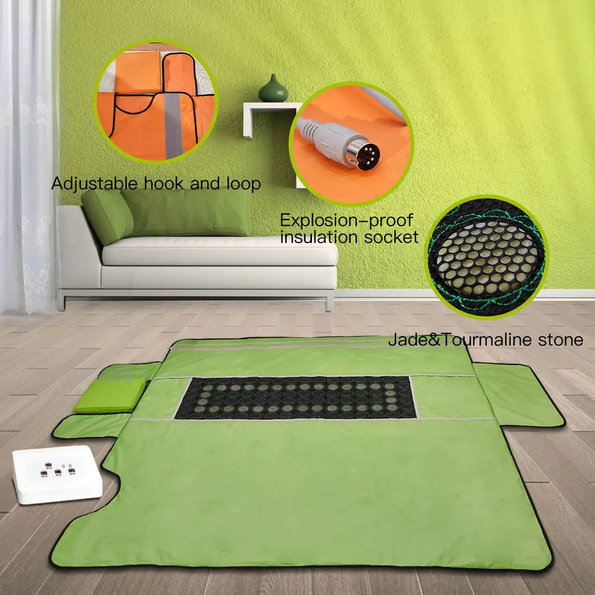 Household FIR Thermal Weight Loss Far Infrared Heated Sauna Blanket