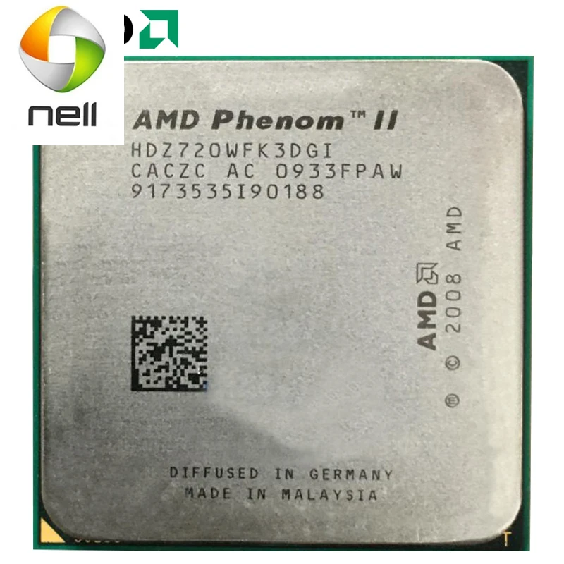 AMD Phenom ii x3 720 X3-720 2.8GHz Three Core AM3 938 CPU 100% working properly Desktop Processor Triple-Core 95W Socket AM3