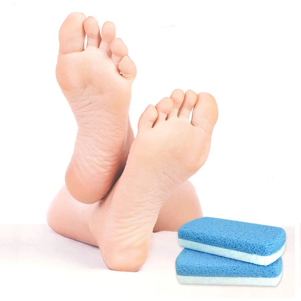 Wholesale Custom Salon Foot Pumice Double-Side Glass Pumice Stone For Salon